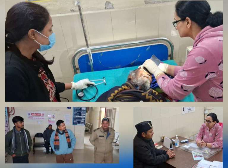 लालकुआ सनसनी 👉 रेलवे स्टेशन लालकुआं से अज्ञात व्यक्ति को सामुदायिक स्वास्थ्य केंद्र में मृत घोषित करने पर पुलिस ने भेजा पोस्टमार्टम हेतु