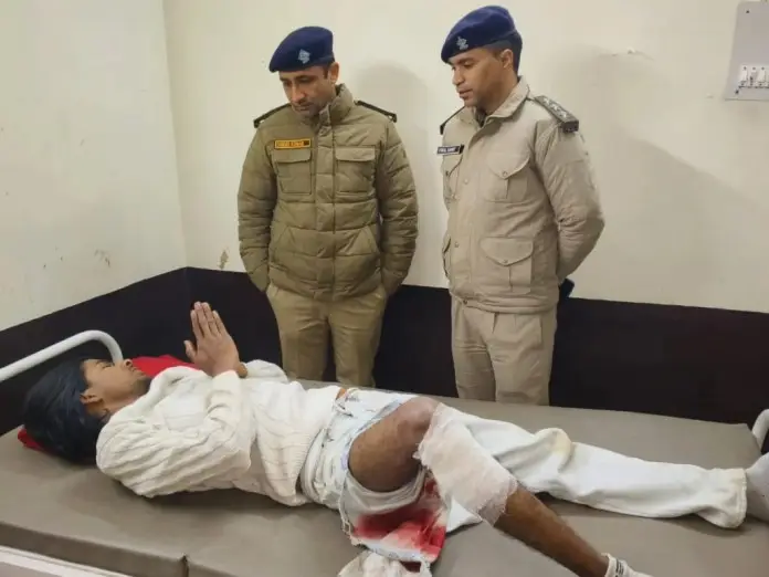 बड़ी खबर 👉 खटीमा तुषार हत्याकांड का मुख्य अभियुक्त हाशिम पुलिस मुठभेड़ में घायल