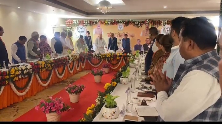 हरिद्वार में अमित शाह की बैठक खत्म, भाजपा नेताओं में 2027 जीत का भरोसा