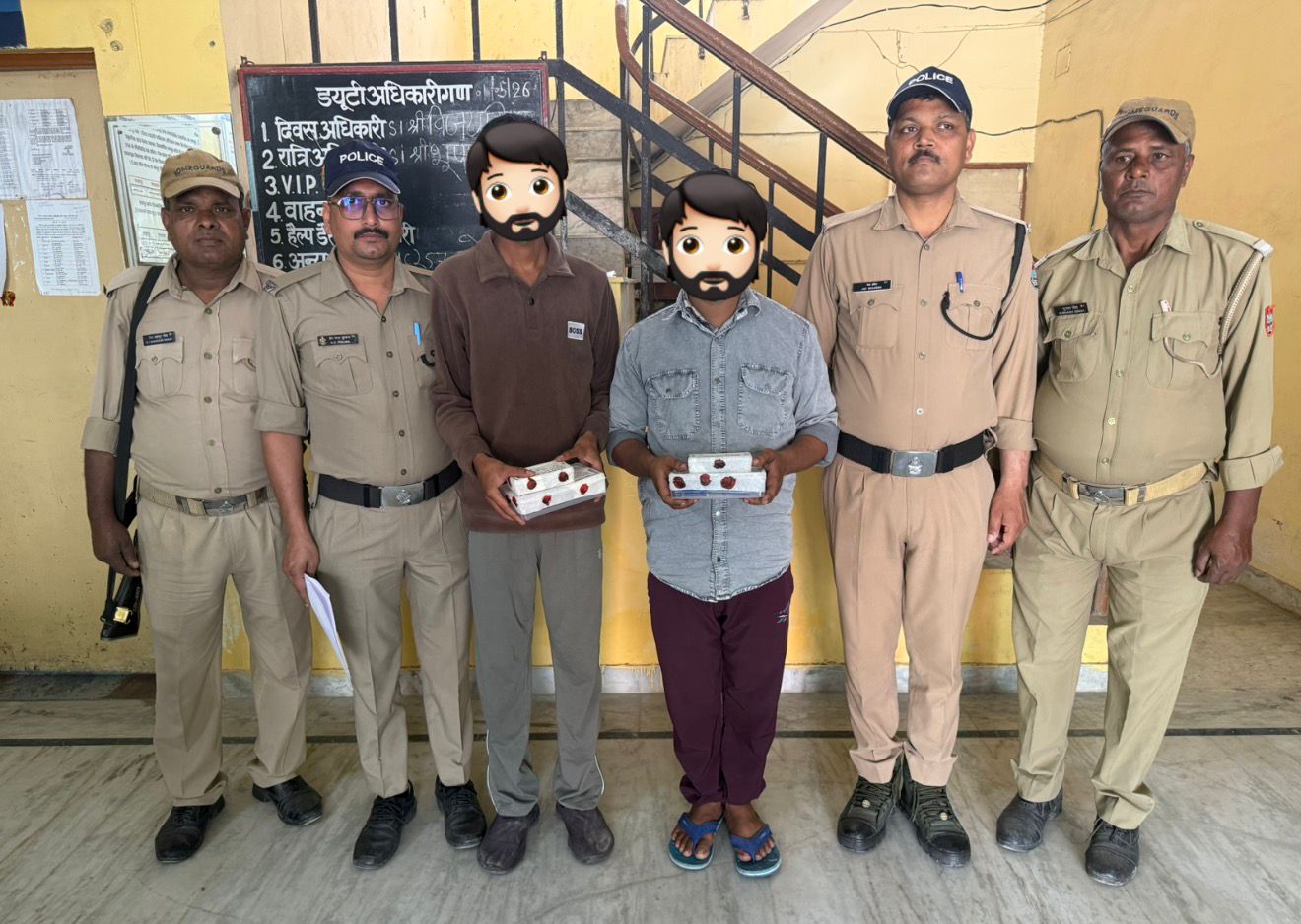 बड़ी खबर एसएसपी अजय गणपति का ‘ऑपरेशन प्रहार’— साढ़े 8 लाख की स्मैक के साथ 3 तस्कर दबोचे