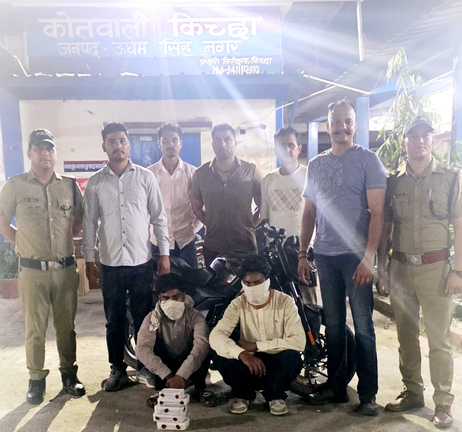 एसएसपी अजय गणपति का नशा तस्करों पर शिकंजा: किच्छा में 16 लाख की स्मैक संग दो गिरफ्तार, नेपाल कनेक्शन की जांच शुरू