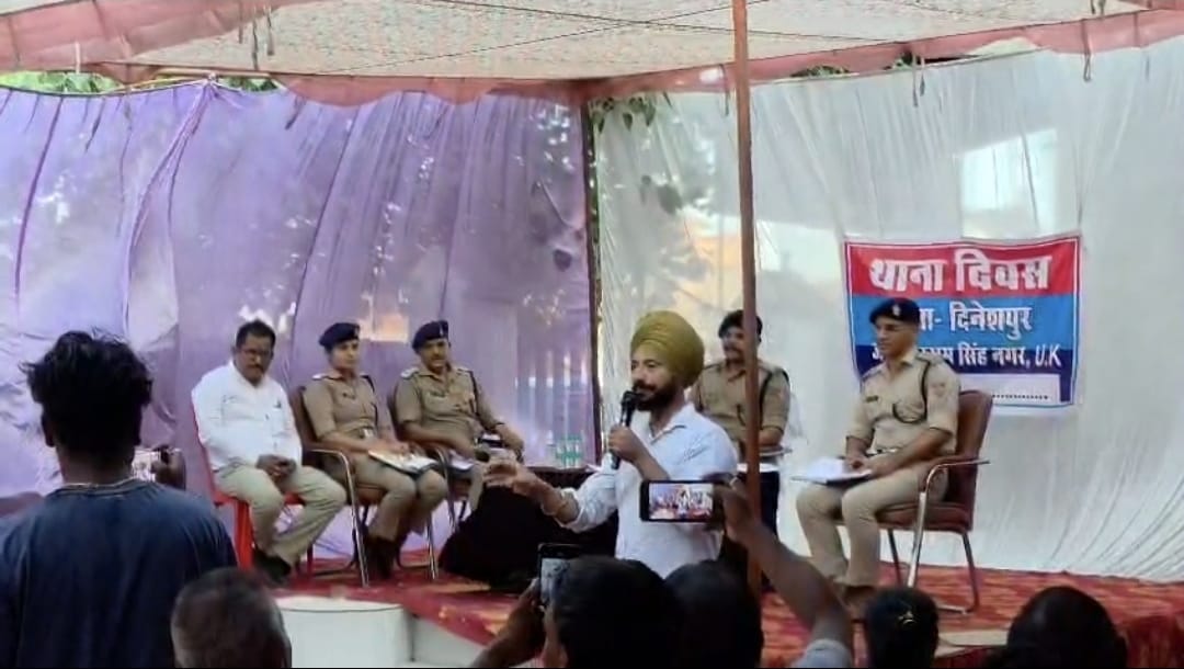 रुद्रपुर के एसएसपी अजय गणपति का अनोखा अंदाज: दिनेशपुर थाना दिवस में बांग्ला में किया जनसंवाद, बंगाली समाज का जीता दिल:देखें वीडियो